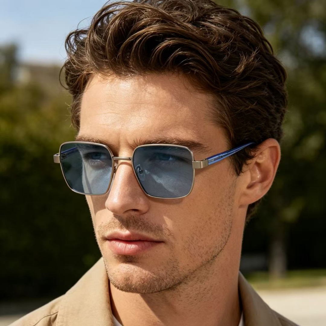 Moda Kare Güneş Gözlüğü Erkekl - Vintage Fashion Style Men incelemesi ve fiyatı