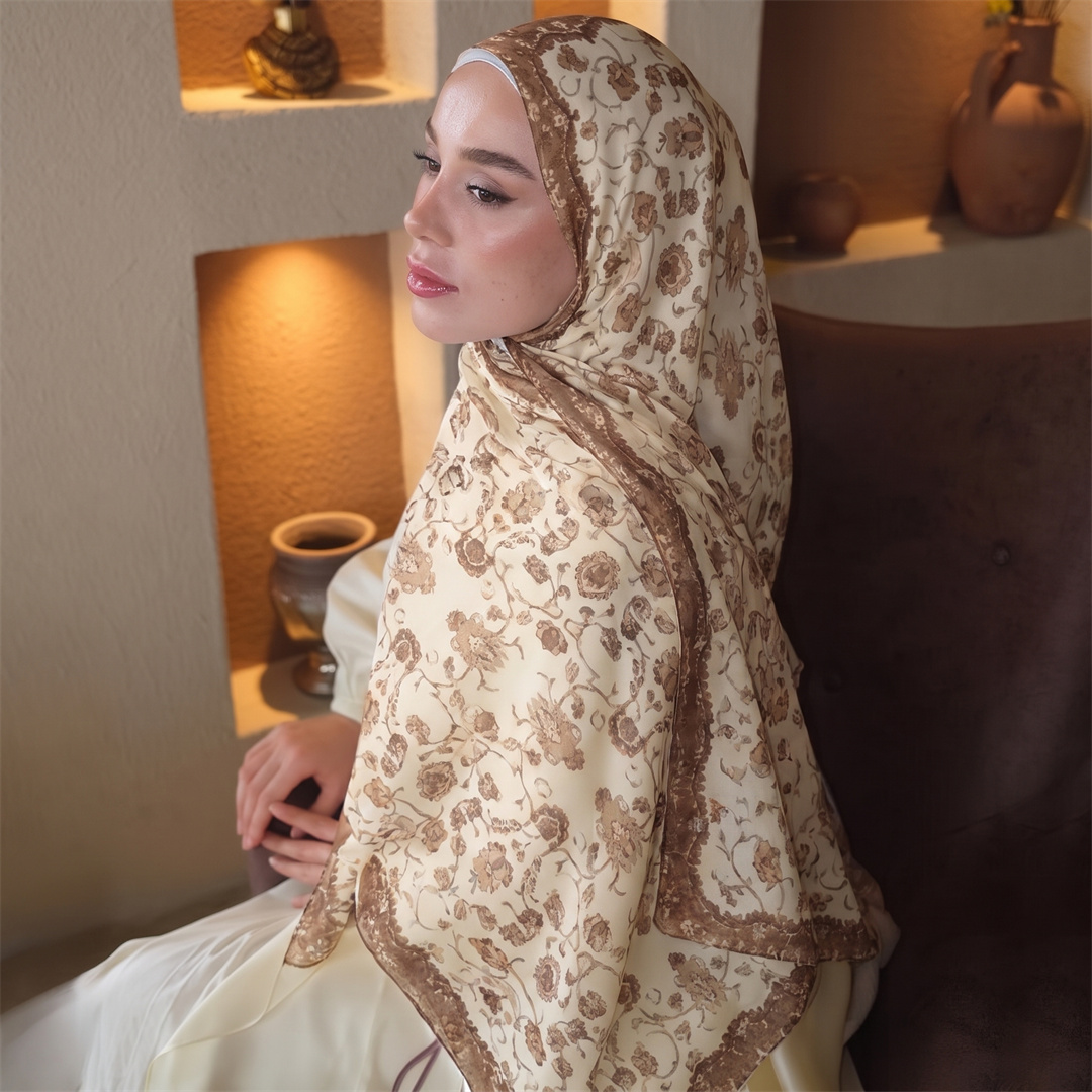 Vintage Çiçek Baskılı Hicab Yu - Vintage Women Fashion incelemesi ve fiyatı