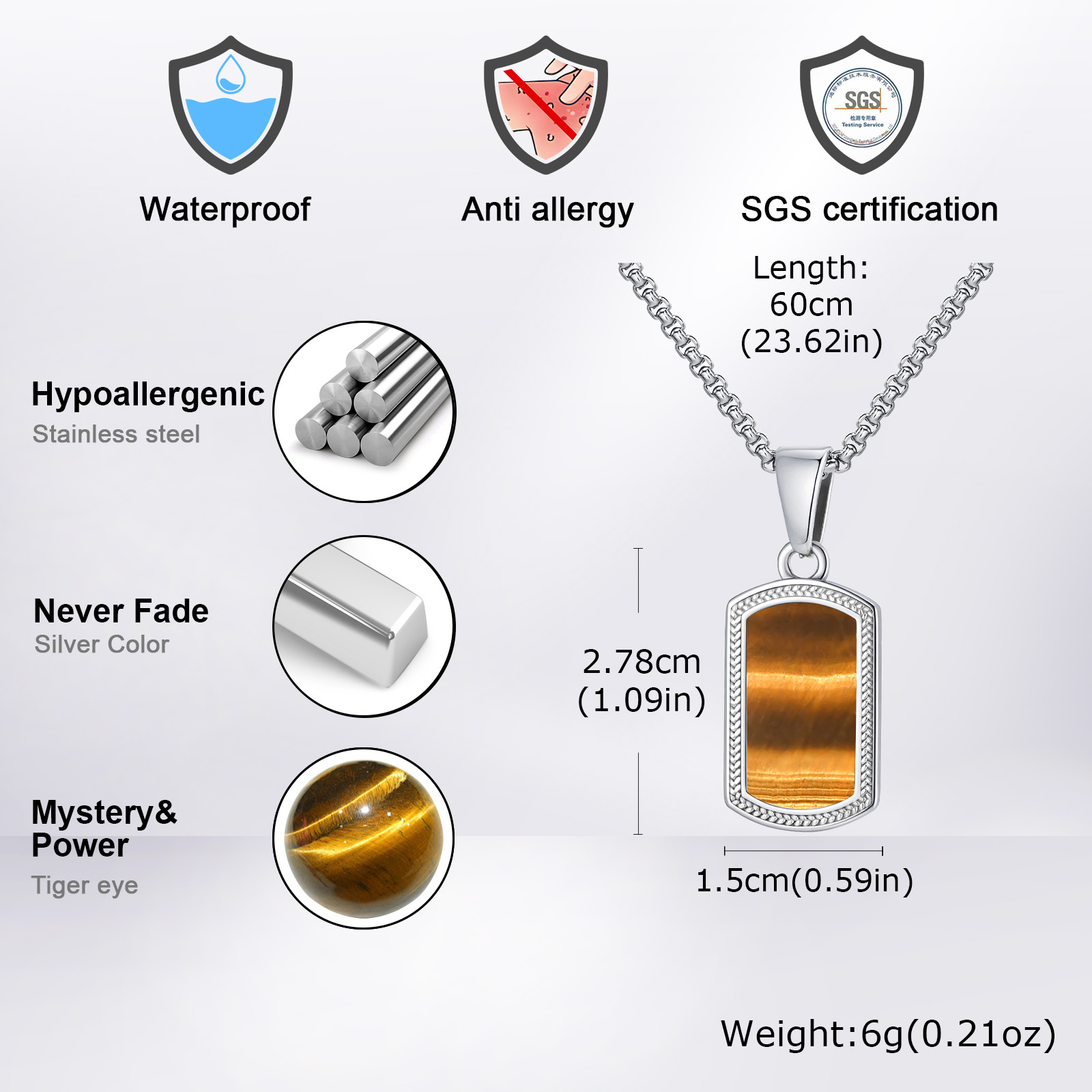 Vnox Paslanmaz Çelik Kaplan Gö - Vintage Fashion Labels incelemesi ve fiyatı